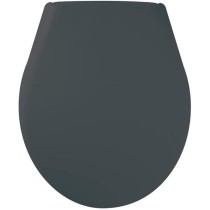 Abattant WC Marina Gris - Polypropylene - Gelco - Déclipsable - Fixat