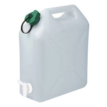 Jerrycan extra-fort - [MARQUE] - avec robinet eau propre 5 litres - Bl