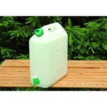 Jerrycan extra-fort - [MARQUE] - avec robinet eau propre 5 litres - Bl