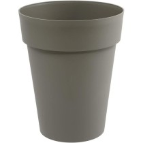 Vase rond Toscane - EDA PLASTIQUE - Ø 44 x 53 cm - 50 L - Gris - Rés