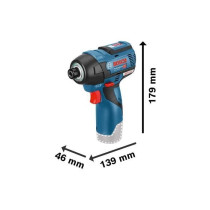 Visseuse a chocs Bosch Professional GDR 12V-110 + 2 batteries 3,0Ah da