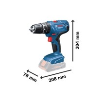 Perceuse-visseuse a percussion Bosch Professional GSB 18V-21 + 2 batte