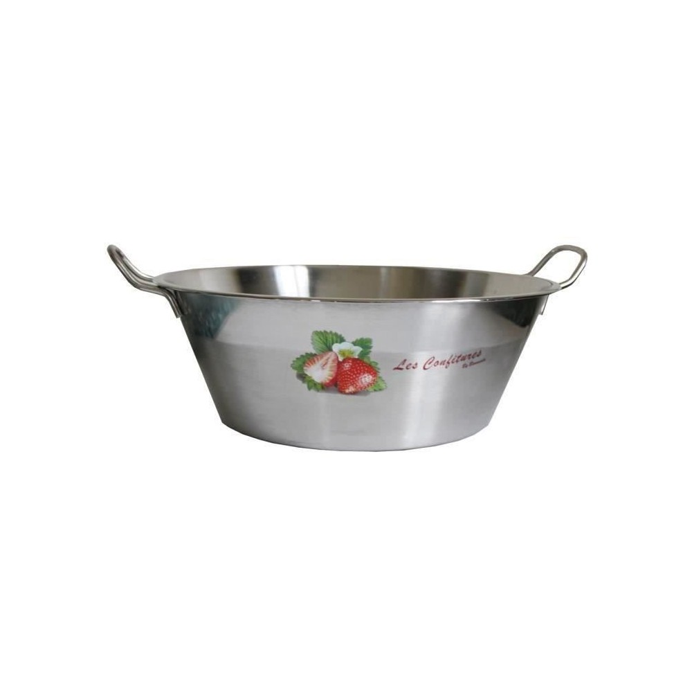 BAUMALU 340678 Bassine a confiture 38 cm décorée