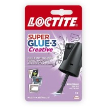 Colles cyanocrylates - LOCTITE - SUPERGLUE-3P - Creative pinceau - Bou