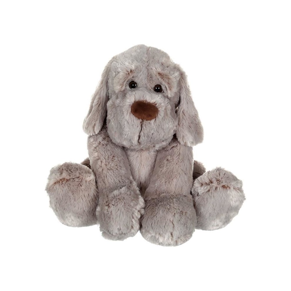 Gipsy Toys - Chien Flatoutou - Peluche - 50 cm - Gris