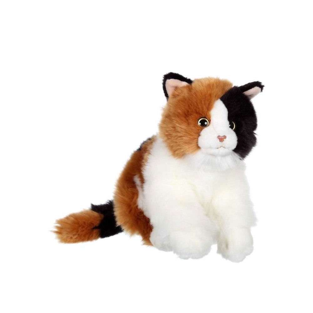 Gipsy Toys - Chat Mimiz Tricolore - Peluche - 28 cm