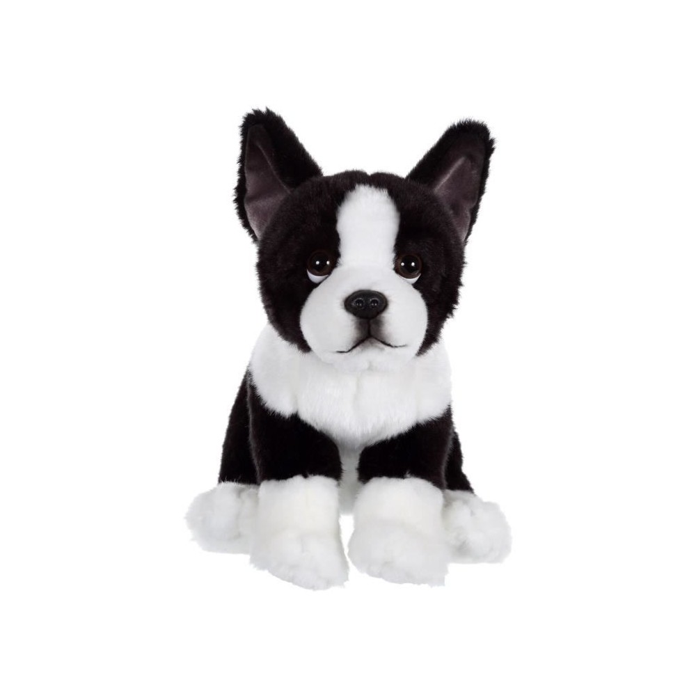 Peluche Chien Bouledogue Français - GIPSY TOYS - Assis, 25 cm