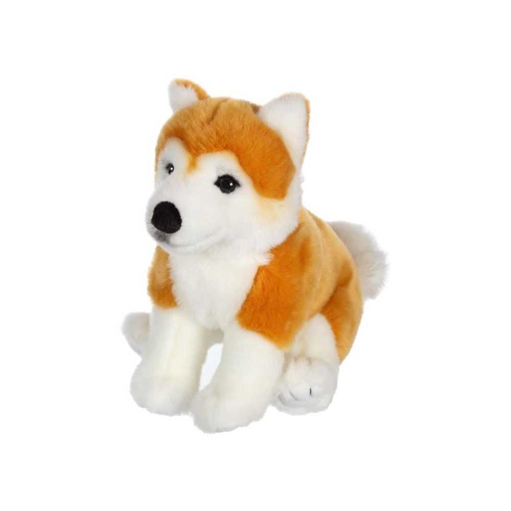 Peluche Chien Shiba - GIPSY TOYS - Assis, 25 cm