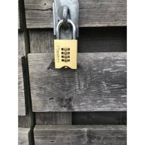 Master Lock Cadenas a combinaison Laiton massif 50 mm 651EURD