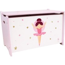 Coffret a jouets en bois - Danseuse Ballerine - FUN HOUSE - H.40 x L.5