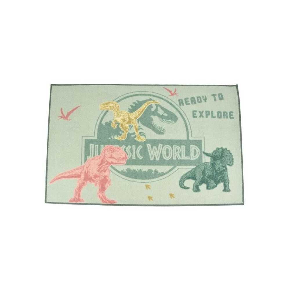 Fun house jurassic world tapis dinosaure 120x80 cm