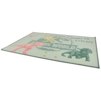 Fun house jurassic world tapis dinosaure 120x80 cm