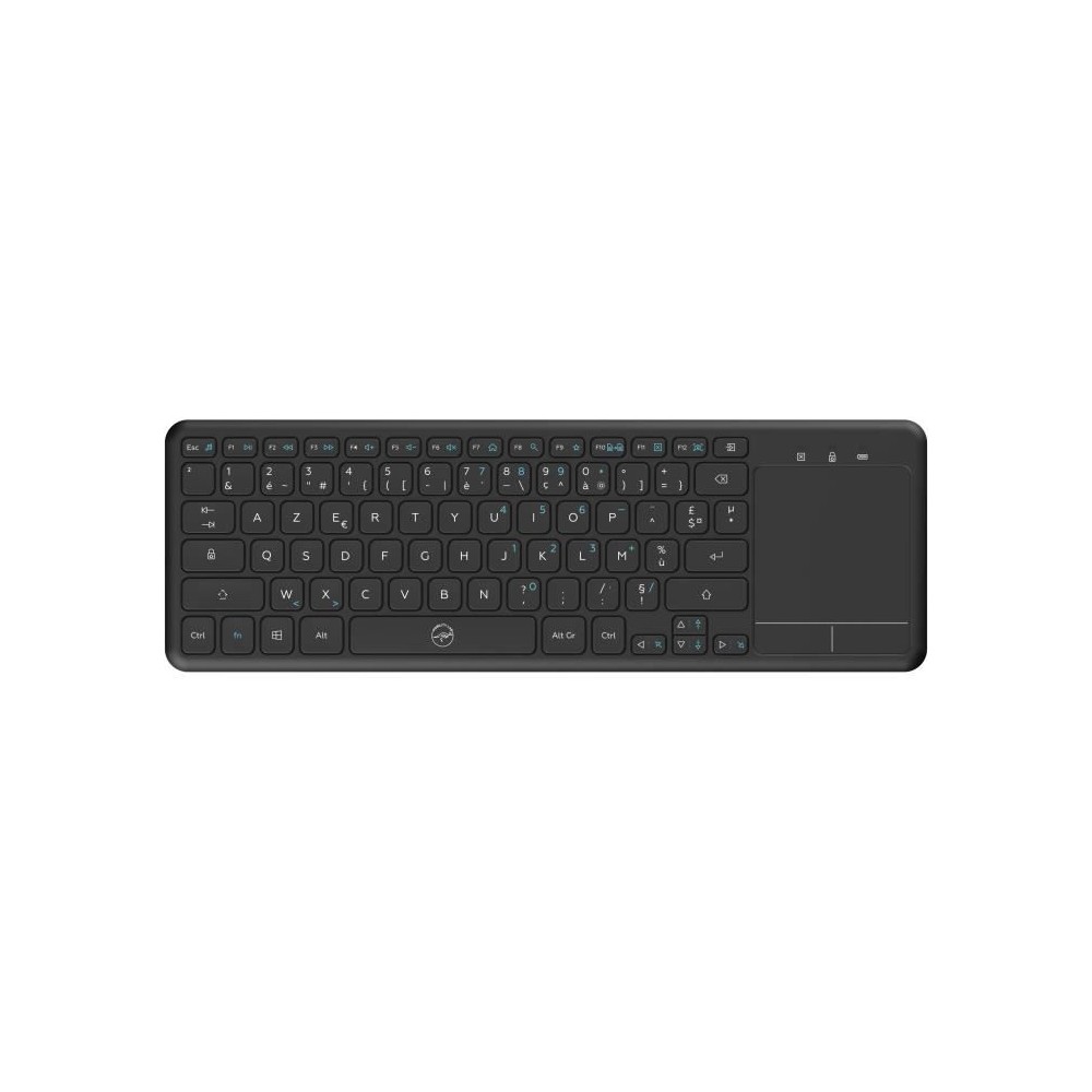 Clavier sans fil pour smart Tv - MOBILITY - Noir - Azerty