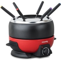 Fondue électrique 6 personnes - H.Koenig - ALP1800 - 800 W - Rouge /