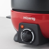 Fondue électrique 6 personnes - H.Koenig - ALP1800 - 800 W - Rouge /