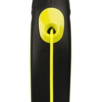 Laisse enrouleur sangle - KERBL - New Neon M - Noir et jaune - 5 m - P