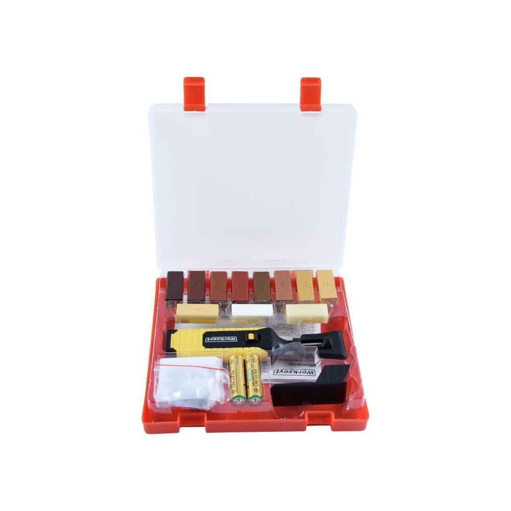 Kit de réparation pour sols stratifiés - WERKZEYT - 3389520 - Marron