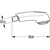 Douchette extractible pour mitigeur évier - GROHE - 46312-IE0