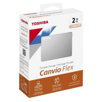 Disque dur externe - TOSHIBA - Canvio Flex - 2To - USB 3.2 / USB-C - 2