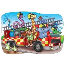 Puzzle - ORCHARD - Big Fire Engine - 20 pieces - Multicolore - Pour en