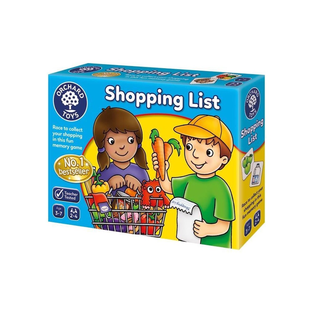 Orchard Toys - Jeu de Liste de Courses Shoppi...