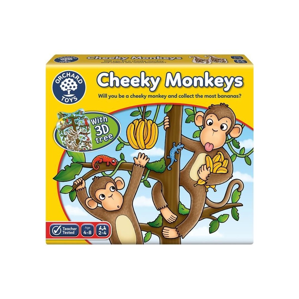 Orchard Toys Cheeky Monkeys a Luck Game