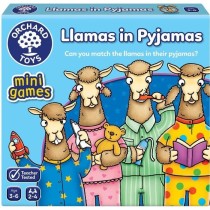 Jeu de société - ORCHARD - Llamas in Pyjamas Mini - Multicolore - 2-