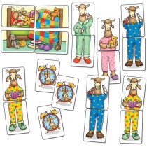 Jeu de société - ORCHARD - Llamas in Pyjamas Mini - Multicolore - 2-