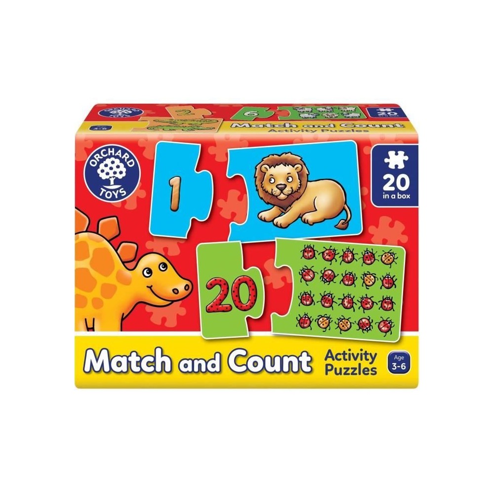 Puzzle astucieux - ORCHARD - Faire correspondre et compter