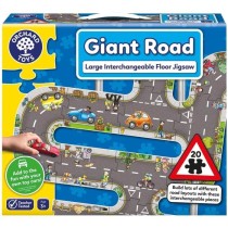 Puzzle - ORCHARD - Giant route Road - 20 grosses pieces interchangeabl