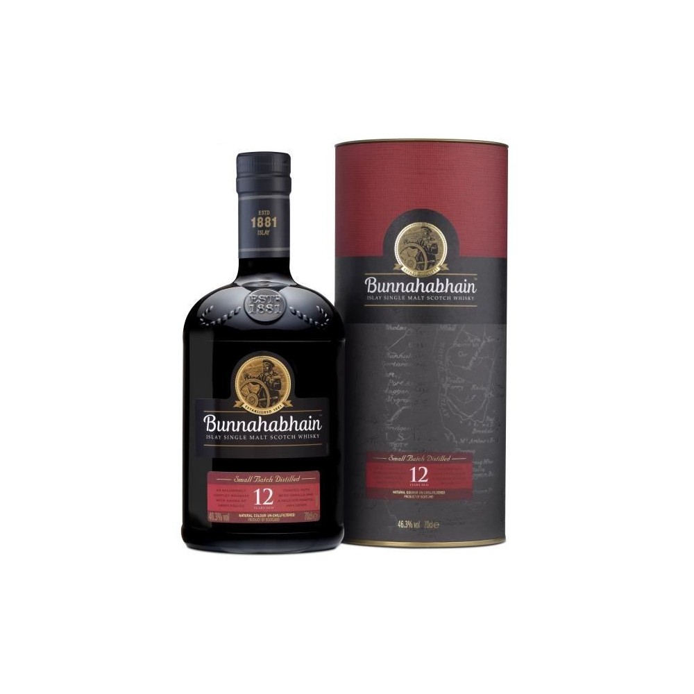 Bunnahabhain - 12 Ans - Islay Single Malt Scotch Whisky - 46.3% Vol. -