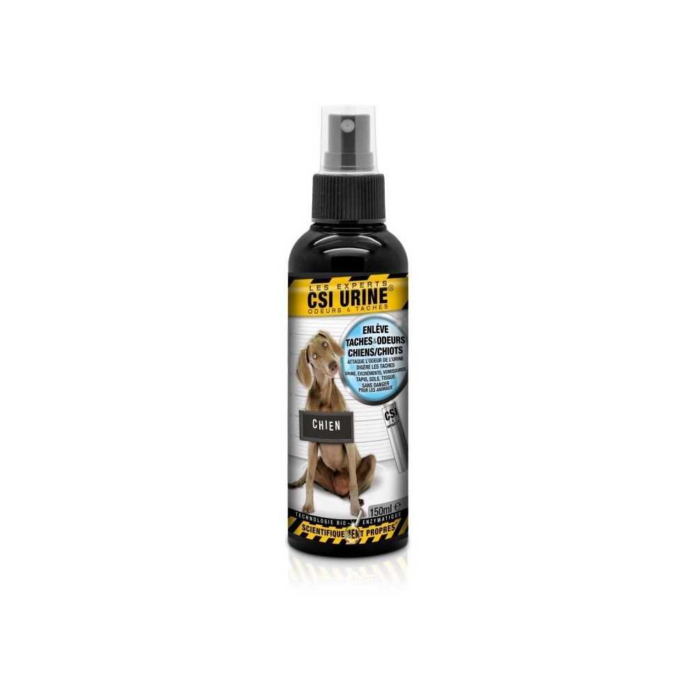 Spray - CSI URINE - Chien/Chiot 150ML - Élimine odeurs, contrôle des