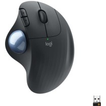 Souris ergonomique - Sans fil - Logitech - Ergo M575 - Graphite