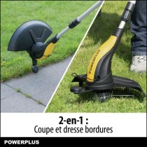 Powerplus Coupe-Bordure Électrique POWXG30033 - 500 W, 320 mm Ø, Jar