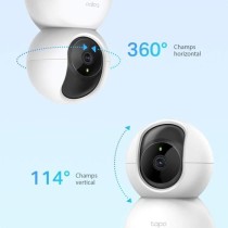 Caméra Surveillance WiFi - TP-Link Tapo C200 - 1080P avec 360° PTZ -