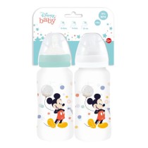 Lot de 2 biberons THERMOBABY MICKEY COOL - 360ml - Anti coliques - Dé