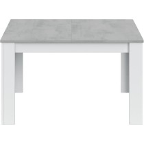 Table a manger extensible - KENDRA - Rectangulaire - Blanc artik et ci