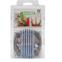 Treillis métallique - NATURE - Kit de palissage pour plantes grimpant