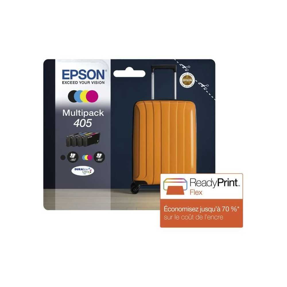 Pack de 4 Cartouches d'encre - 405 Ultra Ink - EPSON - WorkForce WF-78