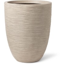 Vase élégant bas - CAPI EUROPE - WASTE RIB NL - 34 x 46 cm - Terrazz