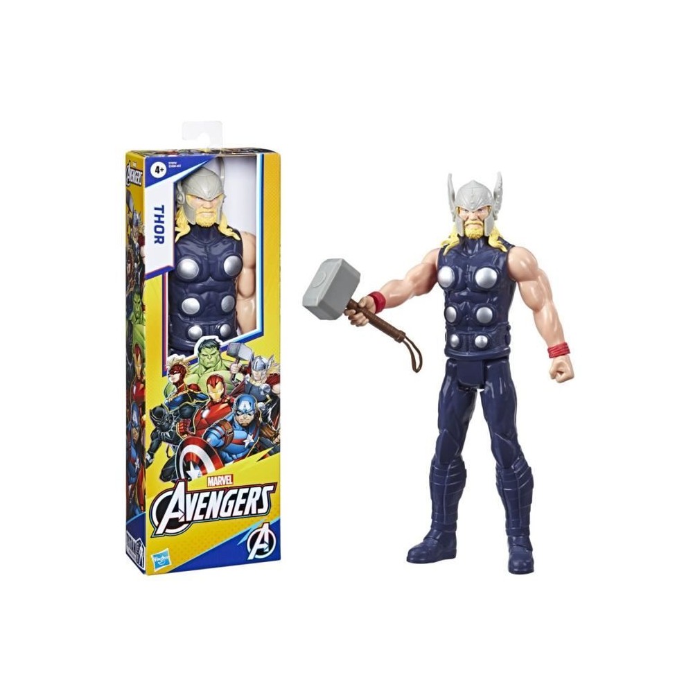 Figurine Thor de 30 cm, Avengers Titan Hero Series, jouet pour enfant