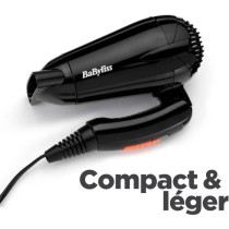 Seche-cheveux - BaByliss - 5344E Travel Dry 2000 - Compact Léger avec