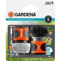 Raccords rapide + Aquastop - GARDENA - 19 mm