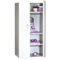 Chambre bébé trio Nao: lit 120x60, commode a langer et armoire - Bab