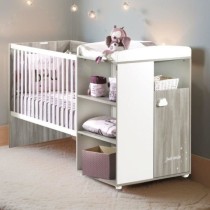 Lit Combiné - 120x60cm - Evolutif en 90x190cm - Babyprice Smile - Che