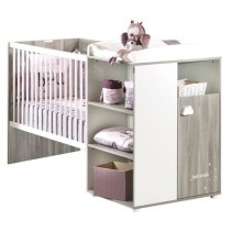 Lit Combiné - 120x60cm - Evolutif en 90x190cm - Babyprice Smile - Che