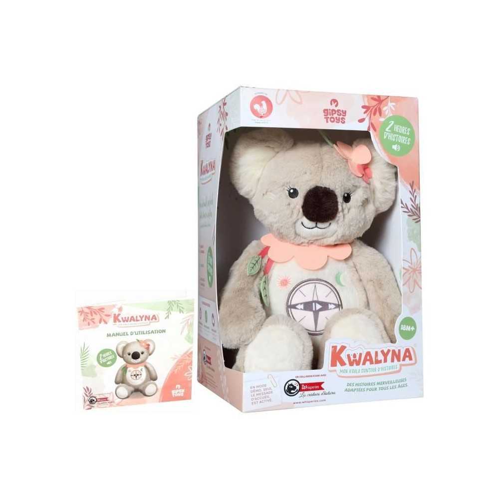 Gipsy Toys - KWALYNA - Koala conteur d'Histoires - Peluche Qui Parle I