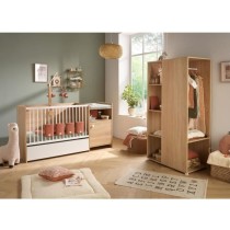 Lit bébé combiné - 120x60cm - Evolutif en 90x190cm - Babyprice Up -