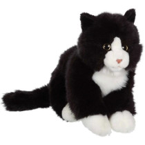 Gipsy Toys - Chat Mimiz - 28 cm - Noir & Blanc