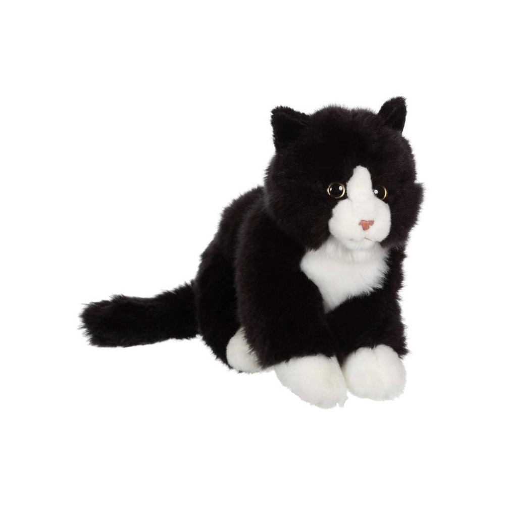 Gipsy Toys - Chat Mimiz - 28 cm - Noir & Blanc